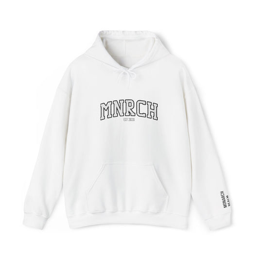 MNRCH College Hoodie — White