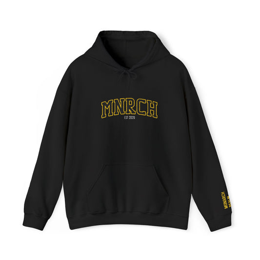 MNRCH College Hoodie — Black