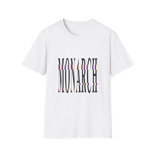 Glitched Monarch - White