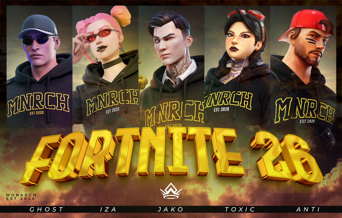 Monarch Realm Announces Fortnite Roster for 2026 | ACGL SZN 4 & AGC LAN
