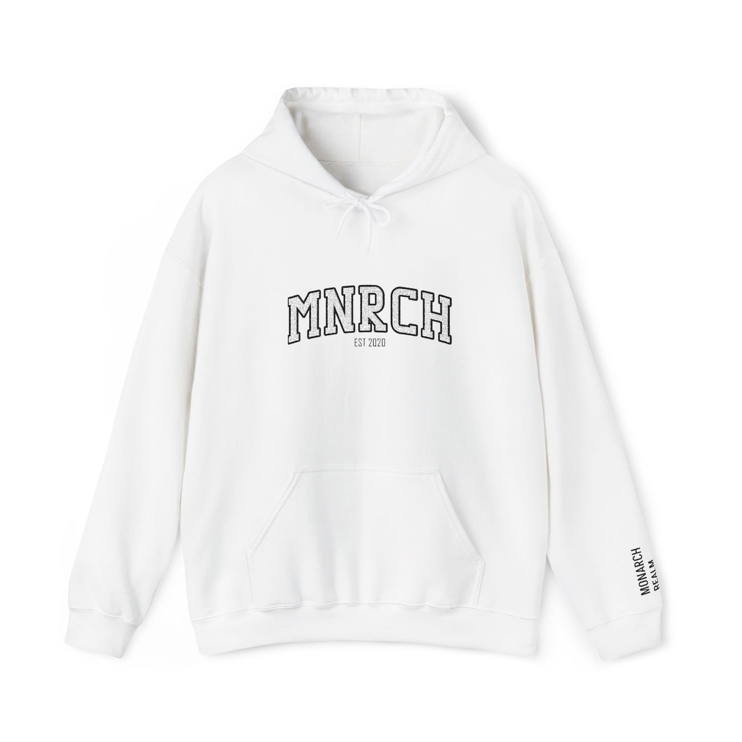 MNRCH College Hoodie — White