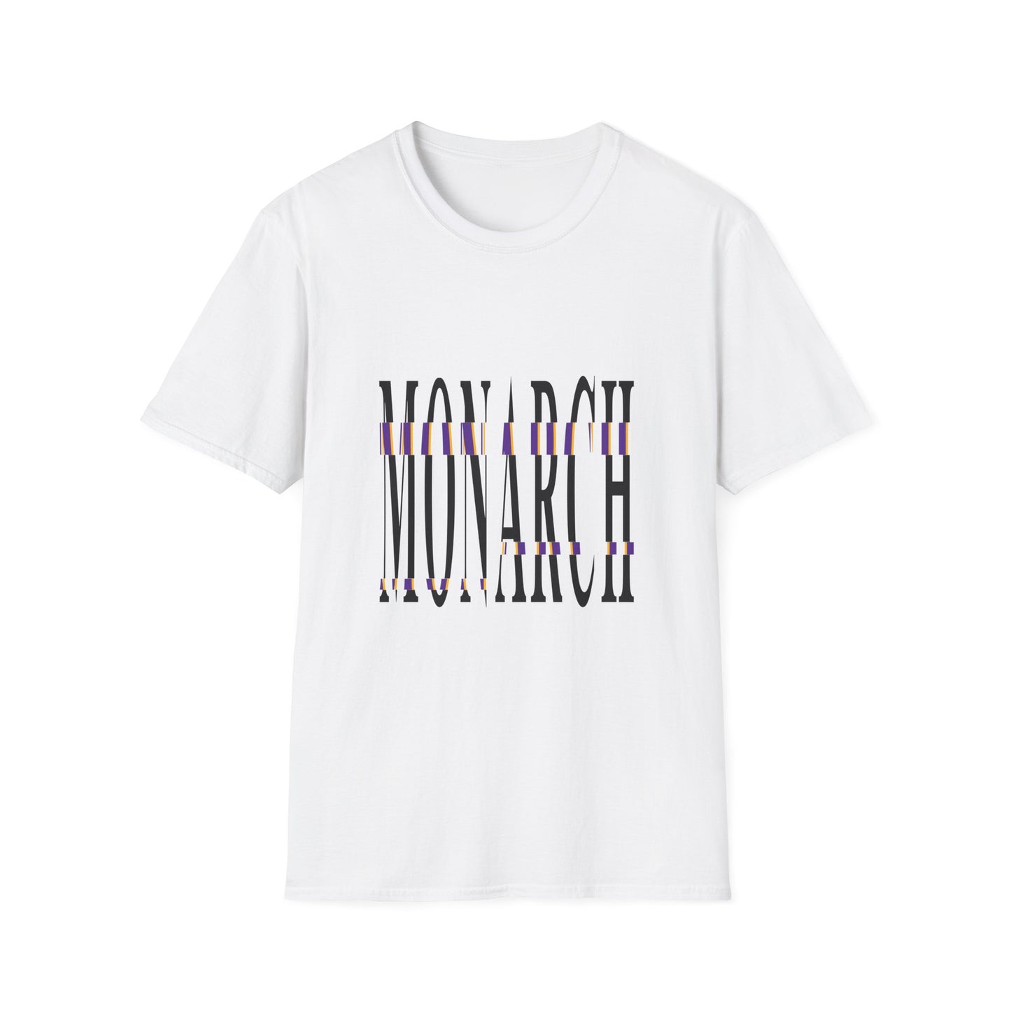 Glitched Monarch - White