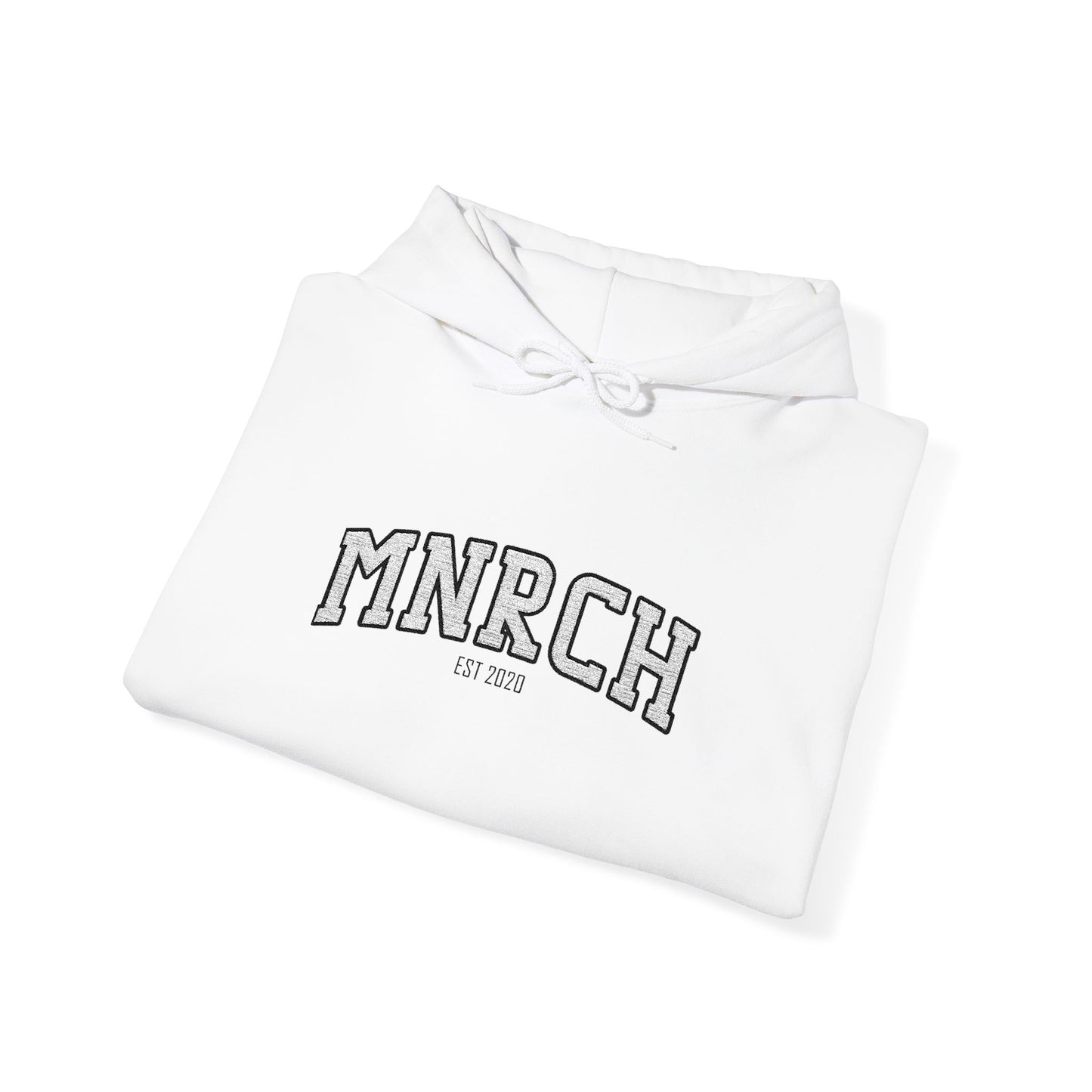 MNRCH College Hoodie — White