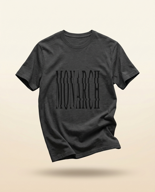 Glitched Monarch - Dark Heather